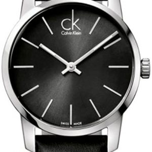 Reloj Calvin Klein analógico Cuarzo Correa de Piel, Color Negro K2G23107