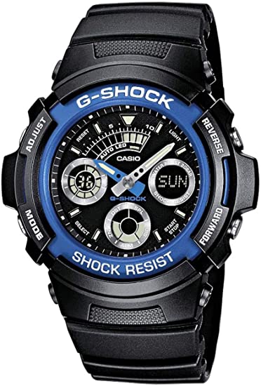 Reloj Casio G-SHOCK Reloj Analógico-Digital, 20 BAR, para Hombre  AW-591-2AER - Joyería Iris